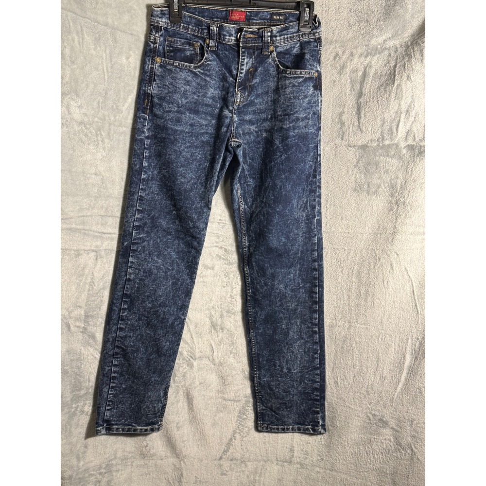 Truth Substance‎ Common Sense Boys Slim Fit Acid Wash Jeans Size 16 BU7D8MLUNN